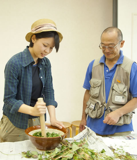 植物の力を利用してイメージ１